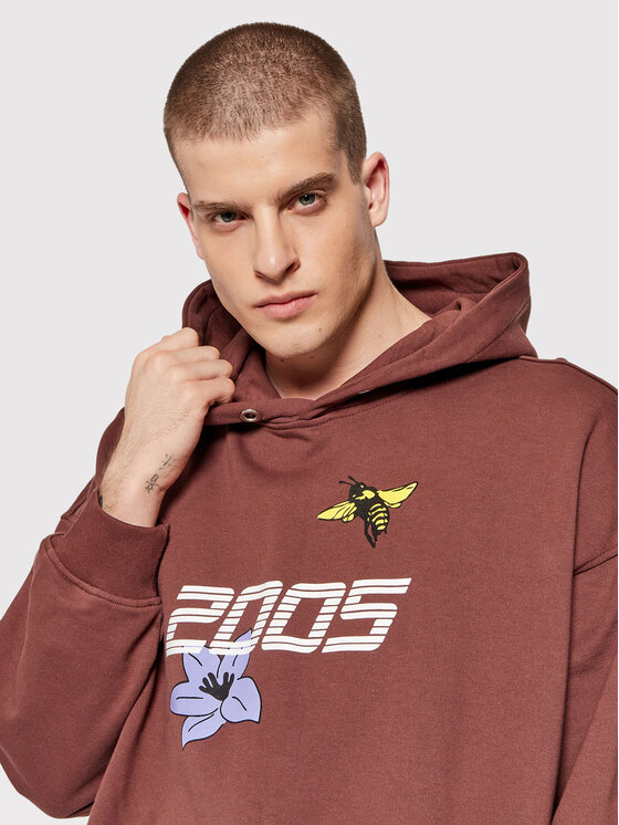 2005 2005 Суитшърт Unisex Garden Кафяв Regular Fit