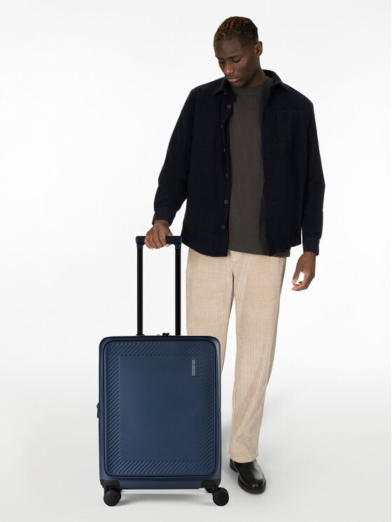 American Tourister American Tourister Walizka kabinowa 332497 Niebieski jasny