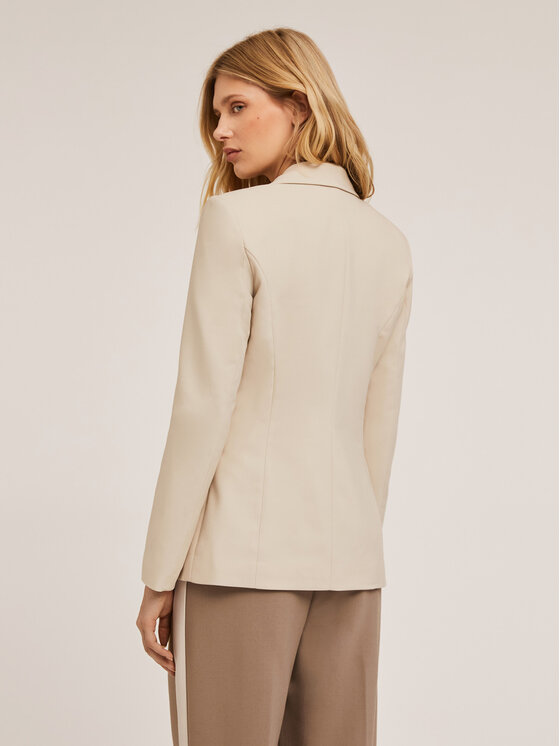 Motivi Motivi Giacca outdoor Q663Q000847N002 Bianco Slim Fit