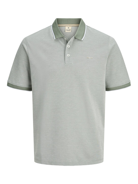 Jack & Jones Jack & Jones Polokošile Blualves 12274681 Světle zelená Regular Fit