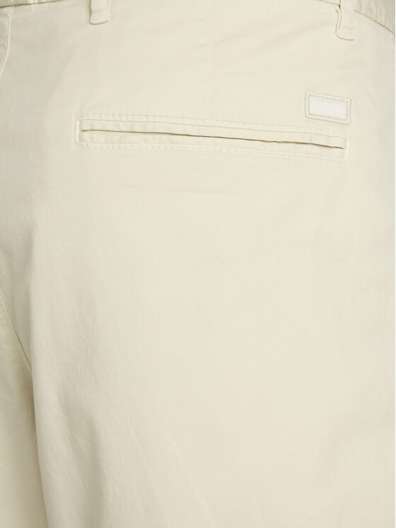 BOSS BOSS Bavlnené šortky H-Slice 50540743 Écru Regular Fit