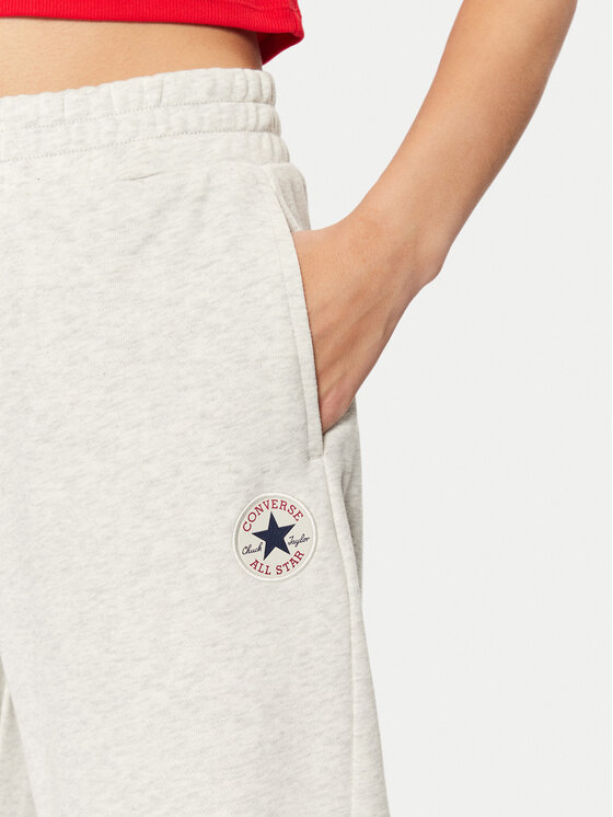 Converse Converse Spodnie dresowe Retro Banana 10027565-A02 Szary Loose Fit