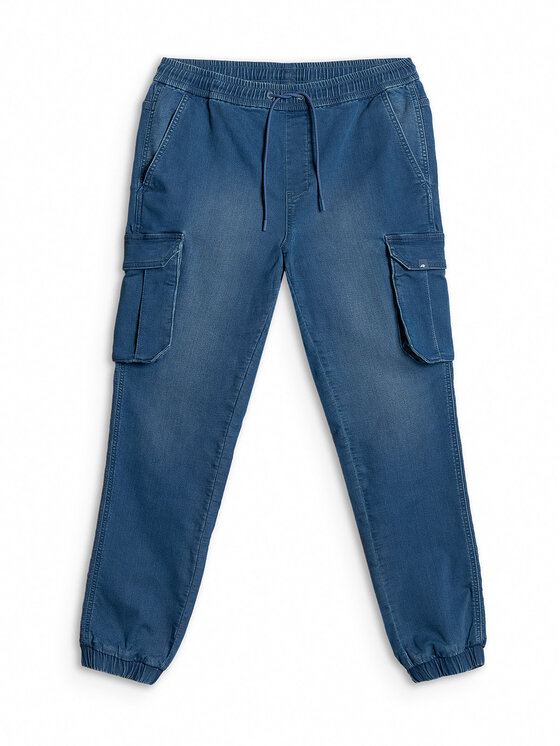 4F 4F Spodnie materiałowe ESSENTIAL Regular Fit