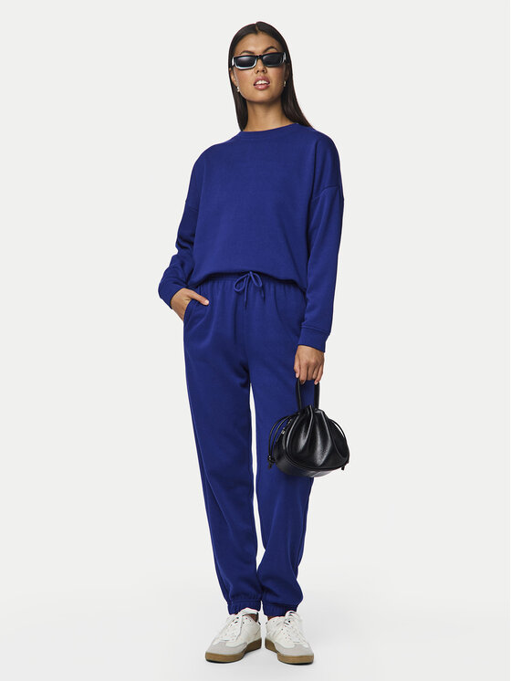 Pieces Pieces Spodnji del trenirke Chili 17113436 Modra Regular Fit