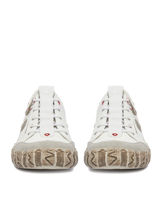 Rieker Rieker Halbschuhe L0355-80 Weiß