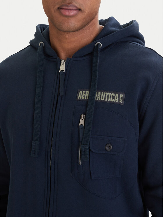 Aeronautica Militare Aeronautica Militare Pulóver 261FE2100UF00679 Sötétkék Regular Fit