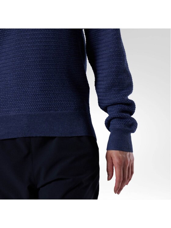 Rossignol Rossignol Sweter W Knitted V Neck Granatowy Regular Fit