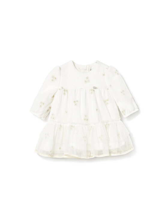 Mayoral Mayoral Elegantes Kleid 2817 Écru Regular Fit