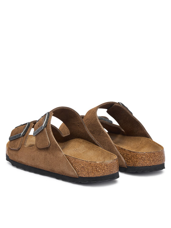 Birkenstock Birkenstock Чехли Arizona 1032717 Тъмнобежов