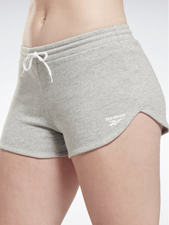 Reebok Reebok Szorty sportowe Identity French Terry Shorts H54766 Szary Slim Fit