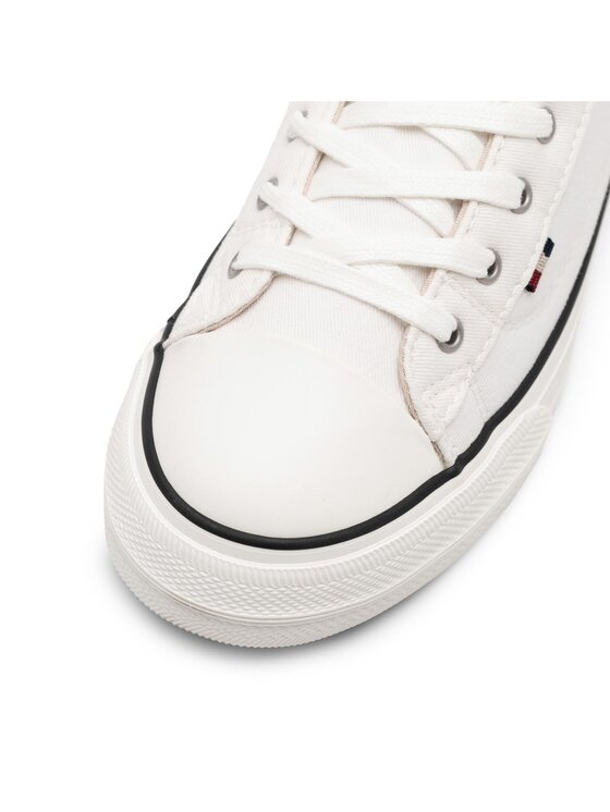 Mustang Mustang Sneakers aus Stoff 1272-307-1 Weiß