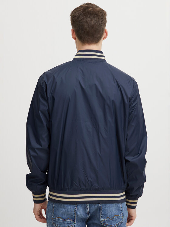 Blend Blend Bomber striukė 20715743 Tamsiai mėlyna Regular Fit