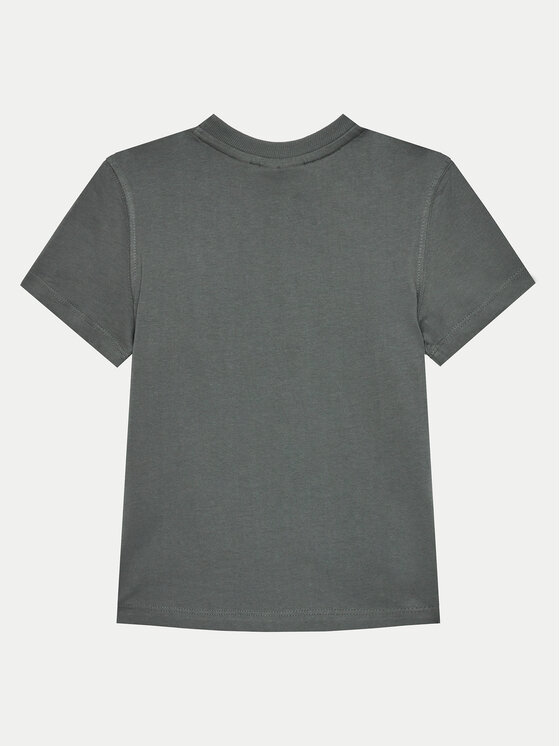 Original Marines Original Marines Komplet t-shirt i spodenki DEPV2165B Szary Regular Fit