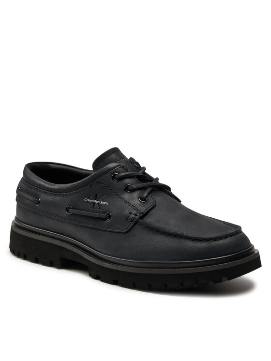 Calvin Klein Jeans Calvin Klein Jeans Туфлі Hybrid Boat Shoe Slipon Lh Btw YM0YM00937 Чорний