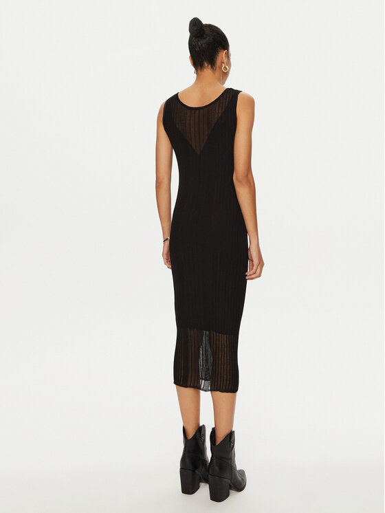 PINKO PINKO Sukienka koktajlowa 103540 A1ND Czarny Slim Fit