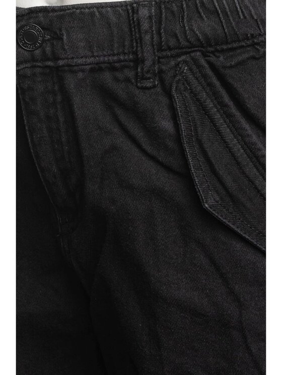 Guess Guess Spodnie cargo Pantalone bambino Czarny Regular Fit