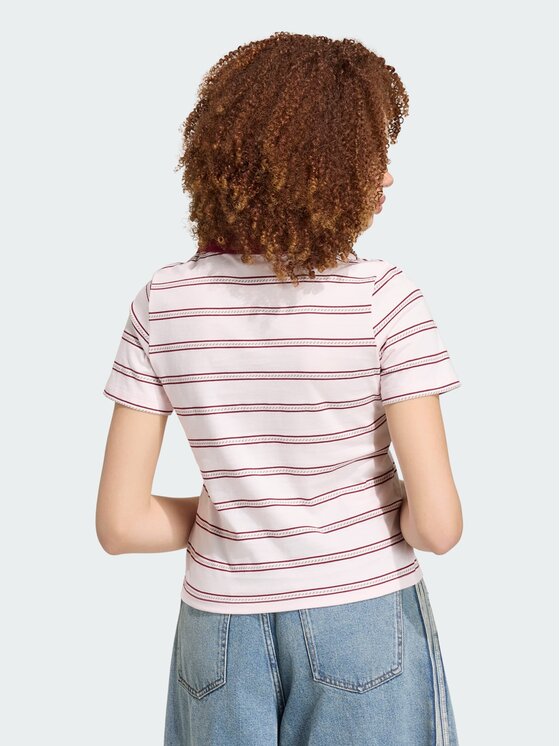 adidas adidas Polo 167788 Różowy Regular Fit