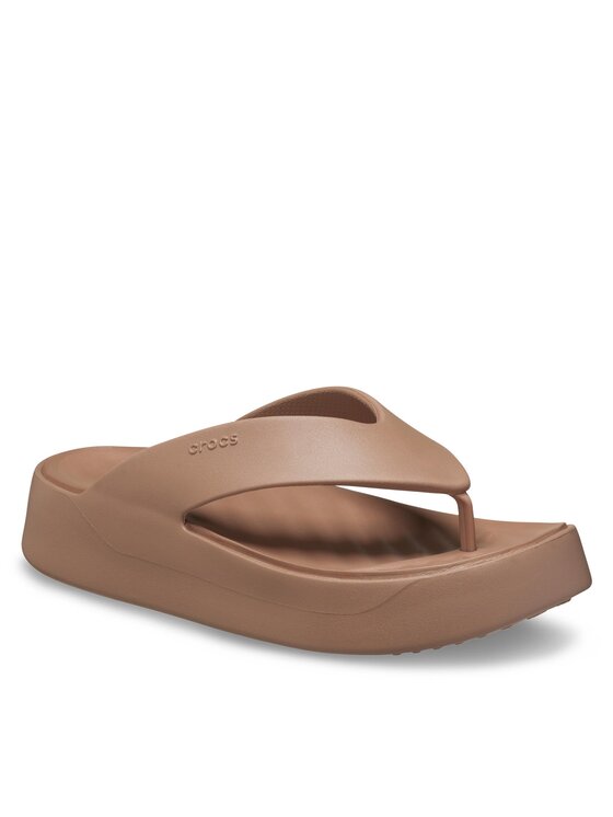 Crocs Crocs Infradito Gataway Platform Flip 209410 Beige