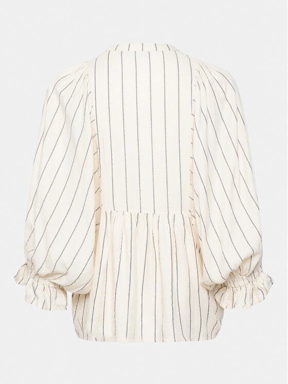 Saint Tropez Saint Tropez Camicia 30512803 Bianco Loose Fit