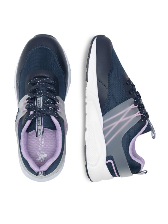 Beverly Hills Polo Club Beverly Hills Polo Club Sneakersy CM230807-2(IV)DZ Fioletowy