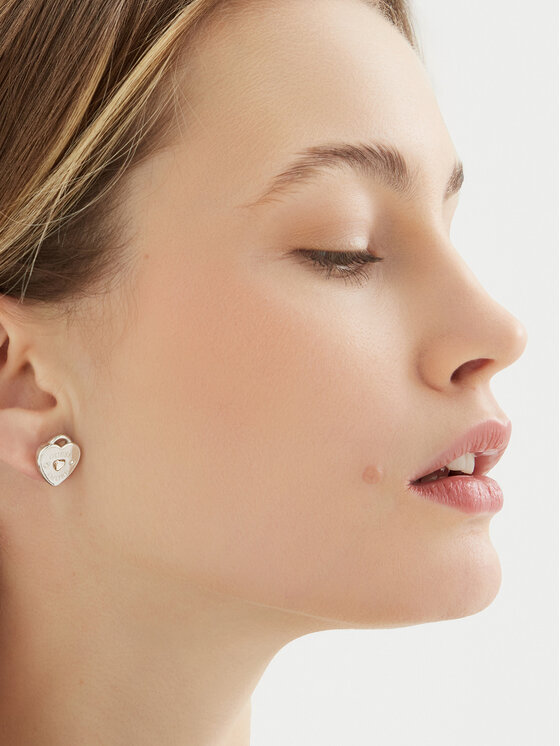 Guess Guess Kõrvarõngad JUBE05 058JW Hõbedane