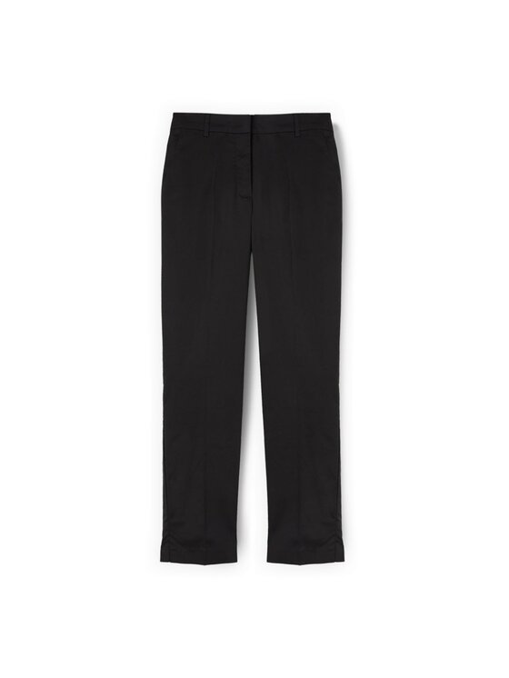 Motivi Motivi Pantaloni di tessuto P03BQ004701N033 Nero Slim Fit