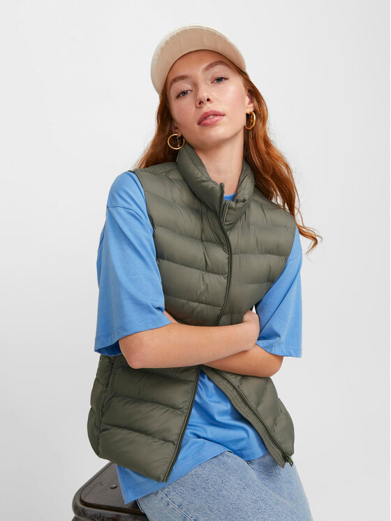 JJXX JJXX Безрукавка Nora 12224641 Зелений Regular Fit