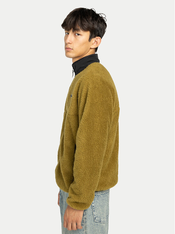 Element Element Fliso džemperis Classic Sherpa ELYJK00223 Žalia Regular Fit