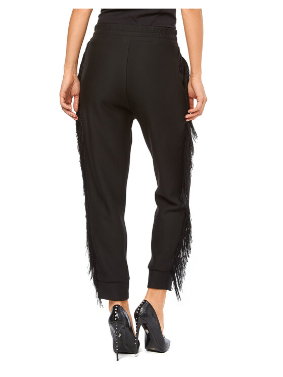 PHILIPP PLEIN PHILIPP PLEIN Joggers kalhoty 22071 Černá Regular Fit