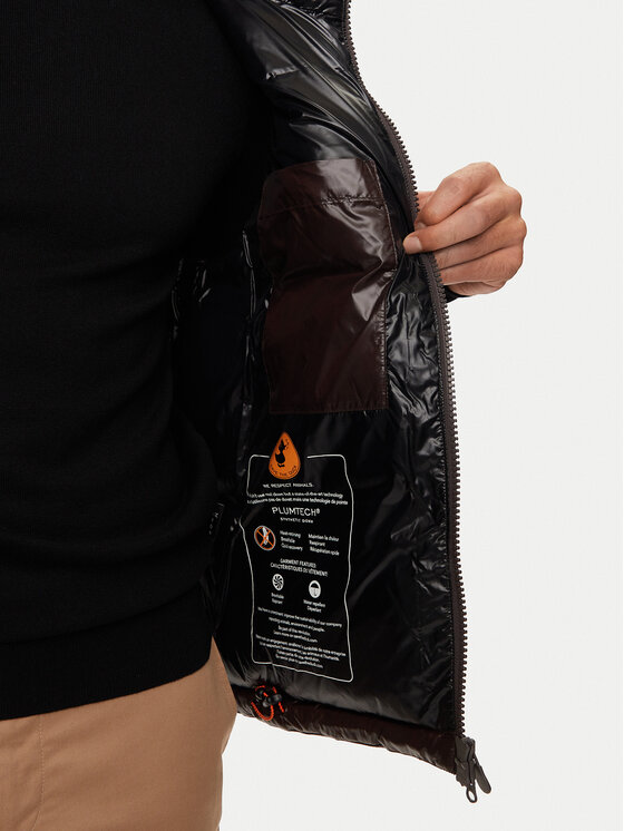 Save The Duck Save The Duck Елек D81382U LUCK19 Кафяв Regular Fit