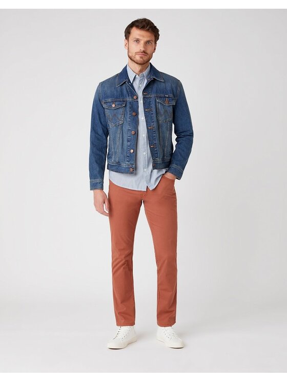 Wrangler Wrangler Camicia LS 1PKT SHIRT Blu Regular Fit