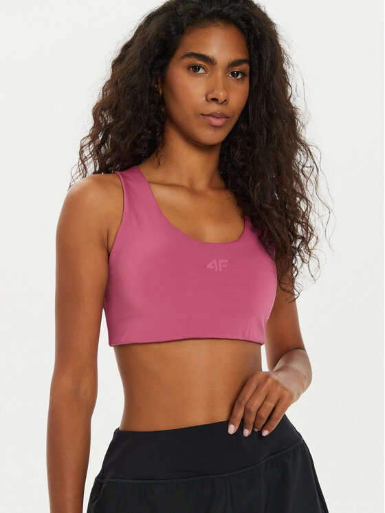 4F 4F Sportinė liemenėlė 4FWAW24USBAF140 Rožinė