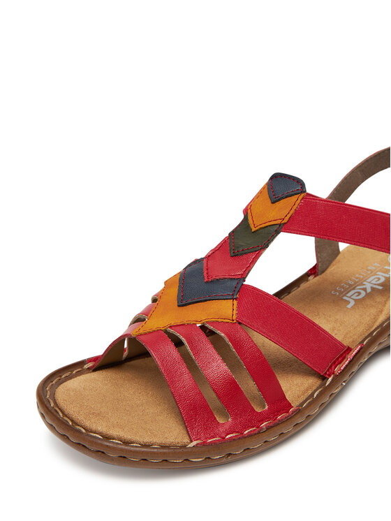 Rieker Rieker Sandali 60804-33 Rosso