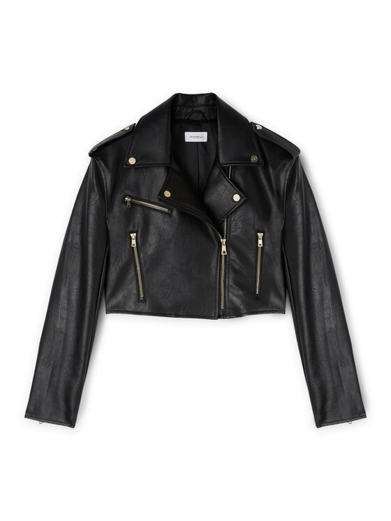 Motivi Motivi Giacca in similpelle R114Q100838N033 Nero Regular Fit