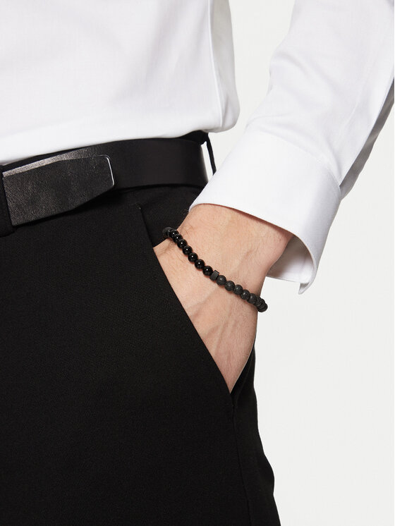 BOSS BOSS Armband MIXED BEADS 1580272 Schwarz
