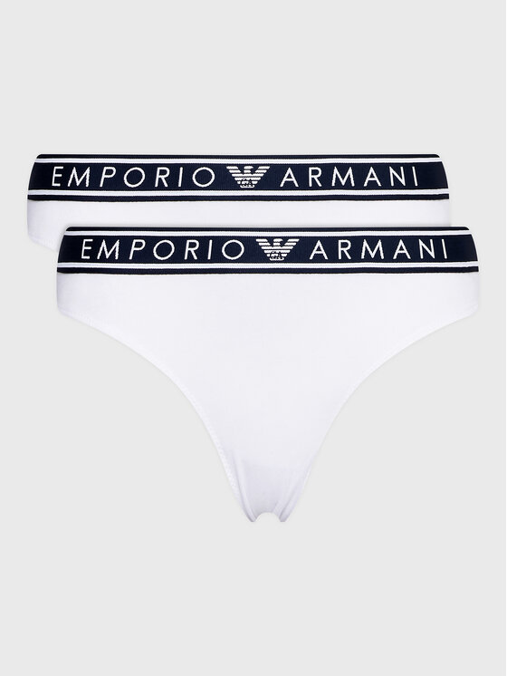 Emporio Armani Underwear 2 pāru klasisko biksīšu komplekts 163334 3R227 00010 Balts