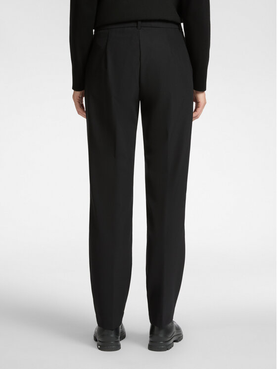 Elena Mirò Elena Mirò Pantaloni di tessuto P149P000338N033 Nero Regular Fit