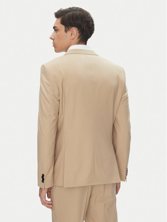 HUGO HUGO Öltöny Henry/Getlin232X 50530116 Bézs Slim Fit
