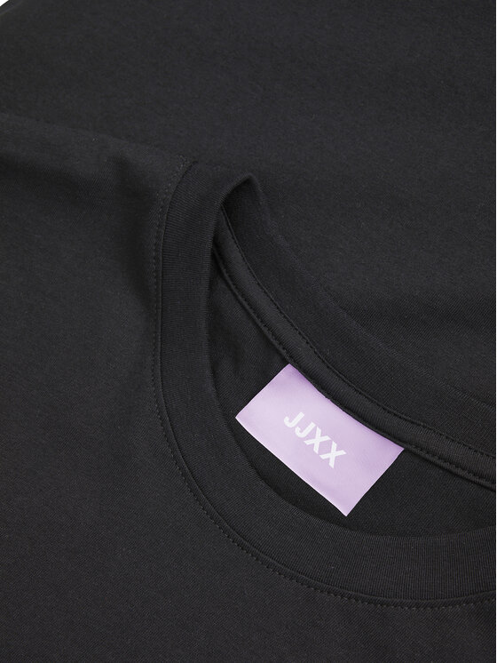 JJXX JJXX Póló Anna 12200182 Fekete Regular Fit