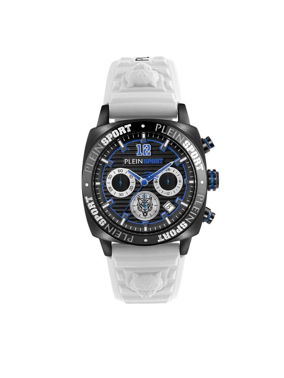 Plein Sport Plein Sport Laikrodis Wildcat PSGBA0823 Balta