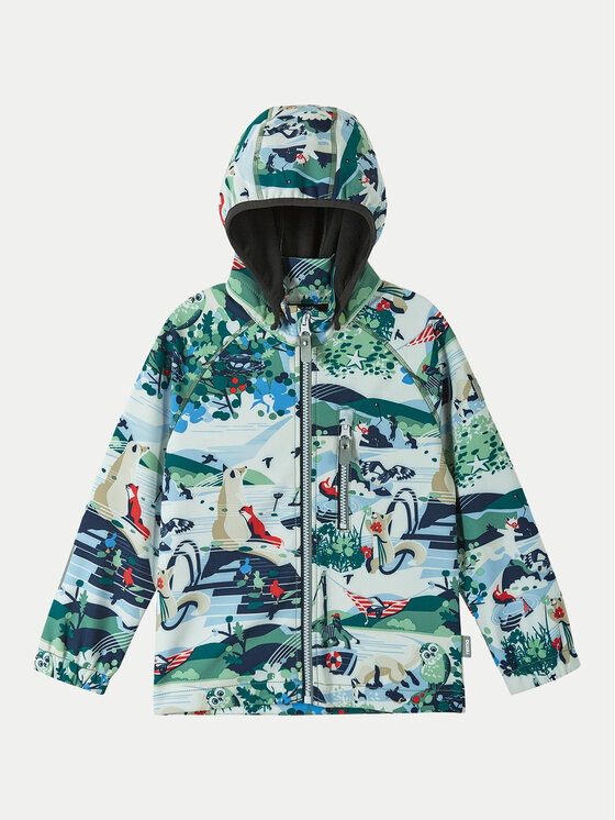 Reima Reima Μπουφάν Softshell Vantti 5100009B Πράσινο Regular Fit