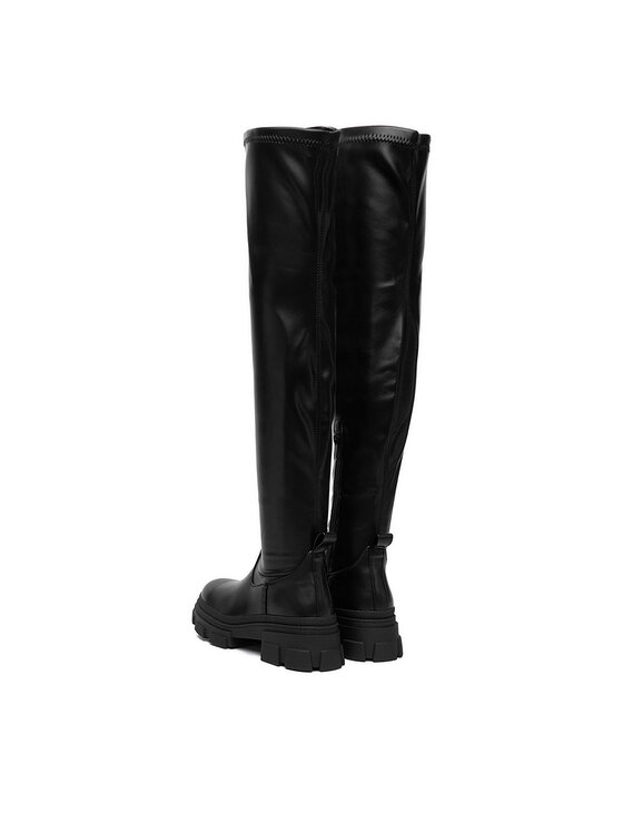 DeeZee DeeZee Overknees 1653 Schwarz