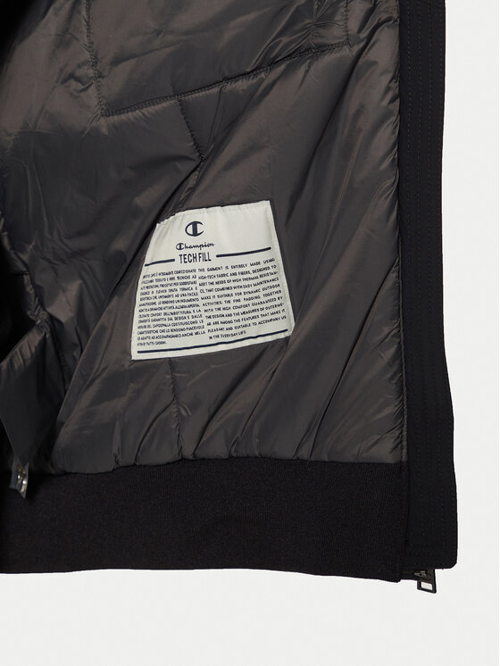 Champion Champion Kurtka bomber 220344 Czarny Regular Fit