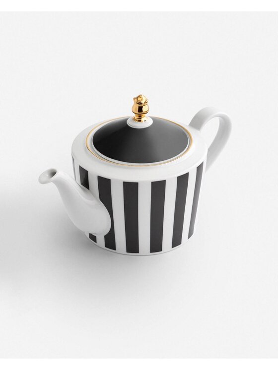 La Mania La Mania Dzbanek Stripes Czarny