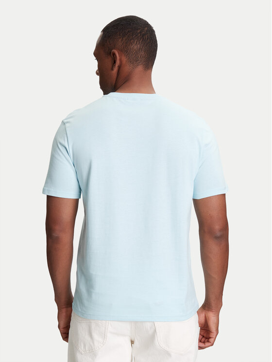 United Colors Of Benetton United Colors Of Benetton T-shirt 3MI5J1AF7 Svijetloplava Regular Fit