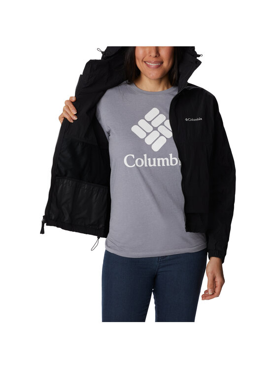 Columbia Columbia Giacca di transizione Columbia Paracutie II Windbreaker Jacket Nero Regular Fit