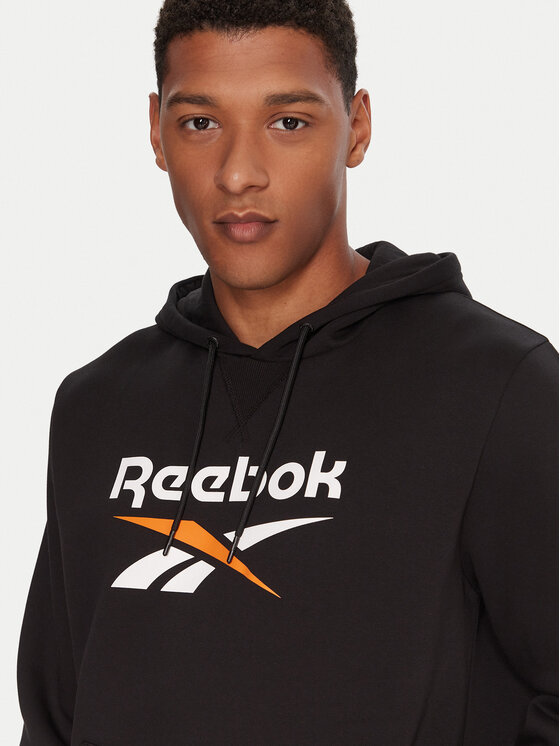 Reebok Reebok Majica dugih rukava RK25151CCM Crna Regular Fit