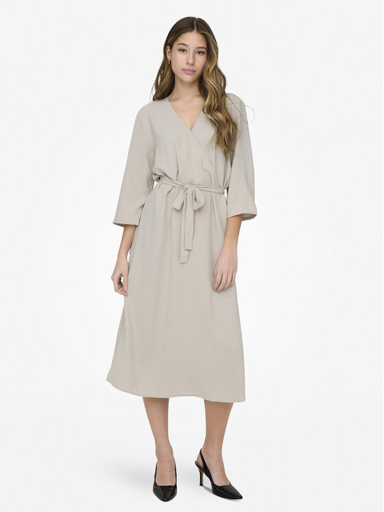 JDY JDY Літня сукня Lion 15207813 Бежевий Regular Fit