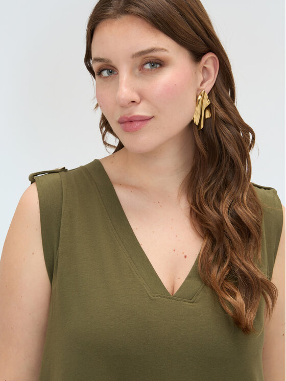 Fiorella Rubino Fiorella Rubino Abito da sera 7808L001250N035 Verde Regular Fit