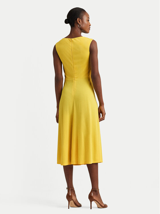 LAUREN RALPH LAUREN Lauren Ralph Lauren Kleid für den Alltag 250872090008 Gelb Regular Fit